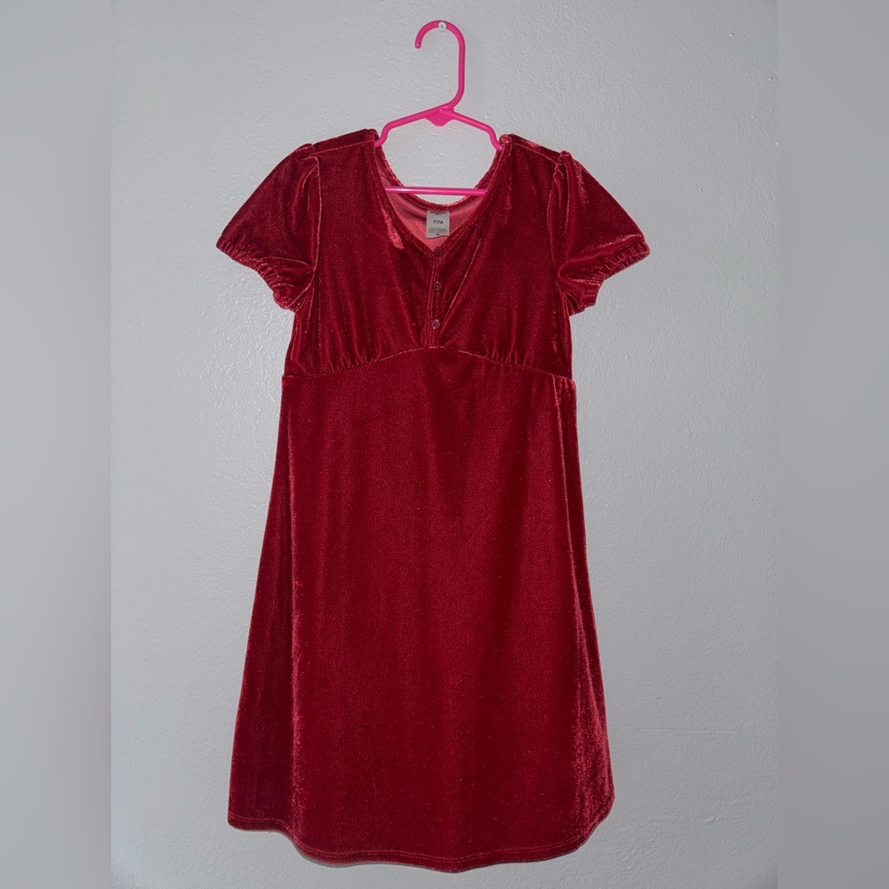 OshKosh B'gosh Red Velvet Kids Dress